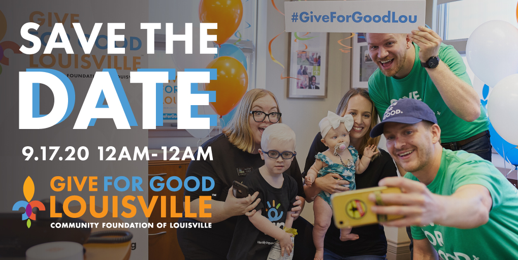 Give for Good Louisville is back 9.17.20
