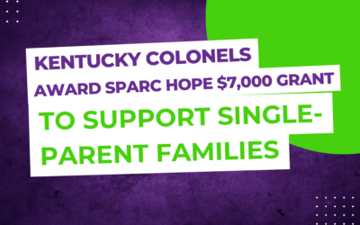 Kentucky Colonels Award SPARC Hope $7,000 Grant to Support Single-Parent Families
